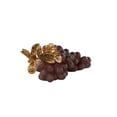 thumbnail image 6 of 14" x 6" Purple Polystone Grape Fruit Sculpture with Gold Stem, by DecMode, 6 of 9