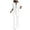 White, variant on Clearance LYXSSBYX Womens Suits Blazer and Pants Professional Women's Long Sleeve Solid Suit Pants Casual Elegant Business Suit Sets