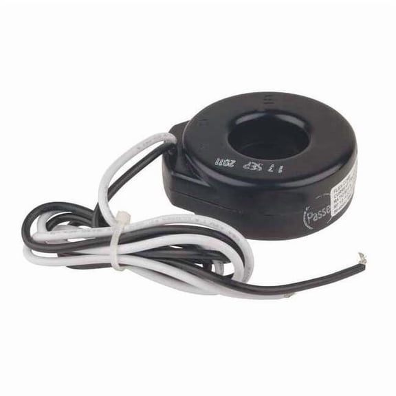 Solid Core Current Transformer, 0 to 50A, 0 to 5A, 4 ft 18 AWG Leads
