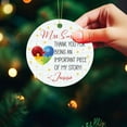 thumbnail image 4 of Thank You for Being an Important Piece of My Story Ornament, Custom Name Teacher Ornament, Personalized Teacher Christmas Ornament Keepsake, Teacher Appreciation Xmas Ornament Gift for Men Women f4A, 4 of 6