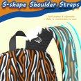 thumbnail image 5 of 17 Inch Lightweight Backpack,PVC Waterproof Oxford Fabric, Ergonomically Designed, with Large Capacity, Leopard Animal Pattern, 5 of 5