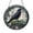 Acrylic 3.5 Inch, variant on Gothic Raven Garden Window Hanging, Faux Stained Glass Style Acrylic Suncatcher Panel