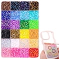 thumbnail image 7 of Hearthoom Rhinestones Beads for Bedazzling with Tweezers Multicolor Flatback Gems for Diamond Art Bedazzler Kit Jewelry Glue for Bedazzle Thing Crafting Book Nail Art D, 7 of 7