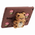 thumbnail image 2 of Silicone Case for iPad 10.2 (2021) (2020) (2019) iPad Air 10.5 inch (2019) Pro 10.5-inch (2017) Bear, 2 of 5