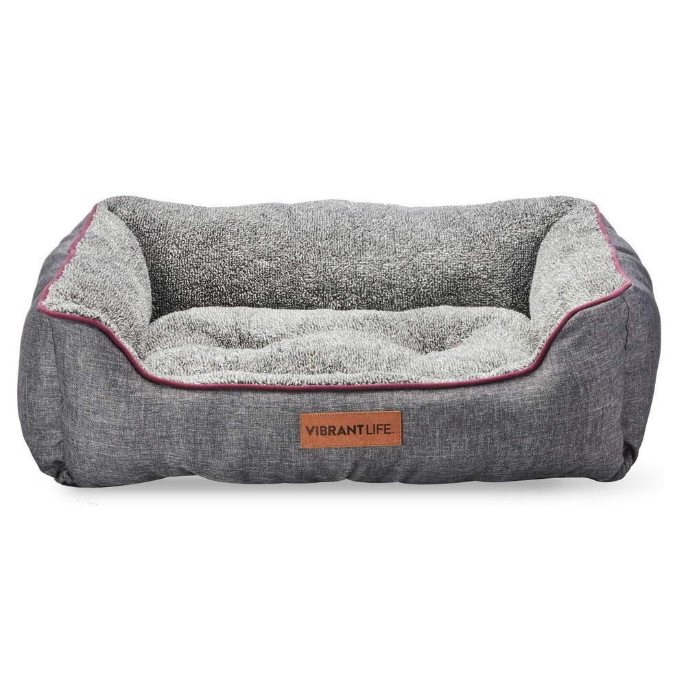 Vibrant Life 23" x 31" Urban Lounger Perfect Pet Bed for Small Dogs
