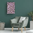 thumbnail image 3 of Trademark Fine Art Sarah Manovski  Gold leopard print pink Canvas Wall Art, 3 of 4