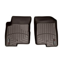 WeatherTech Custom Fit FloorLiners compatible with 2017-2017 Jeep Compass - 1st Row (Driver & Passenger), Cocoa