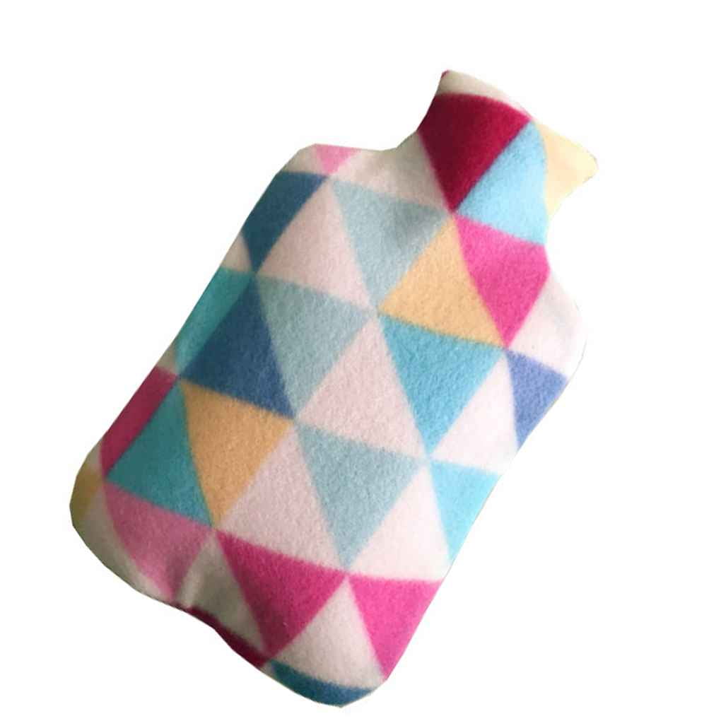 Hi.FANCY Fleece Warm Bottles Cover,One Side Fleece Cloth Cover,Cover for 2000ML Explosion-proof Bottle,Water Bottles Removable Cover,Rubber Hot Water Bottles Cover