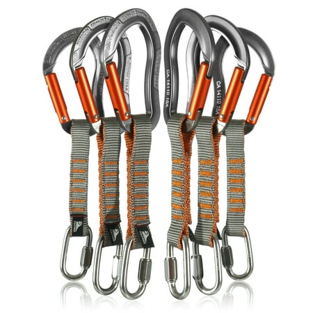 Fusion Climb 6-Pack 11cm Quickdraw Set with 1/4