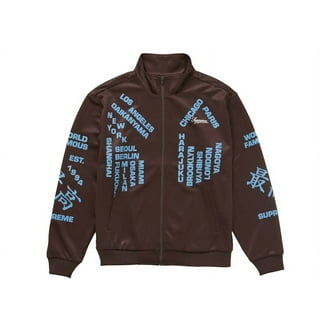 Supreme Men's Old English Track Jacket Black, from StockX