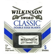 Pack of 24 New Wilkinson Sword Classic 5 Double Edge Blades