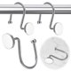 thumbnail image 5 of Ganchos Ducha Modernos Anillos Cortina 12 Piezas Metal para Revestimiento, 5 of 9