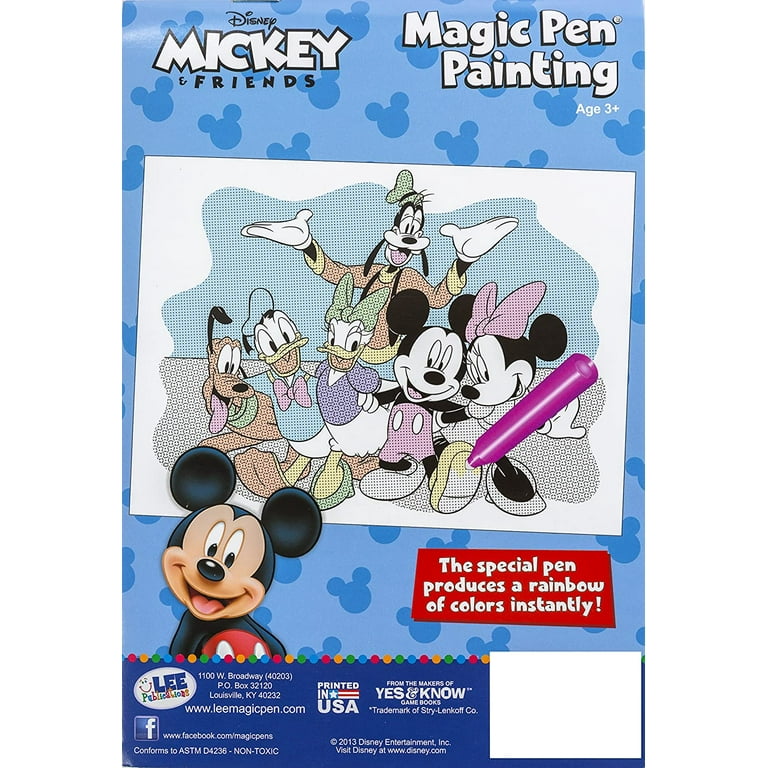 Mickey and Friends Magic Pen Painting Book - Walmart.com