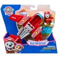 thumbnail image 3 of PAW Patrol: Air Rescue Hero Hydro Airplane Vehicle & Collectible Marshall Figure, 3 of 11