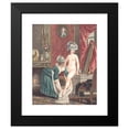thumbnail image 2 of Louis-Marin Bonnet 20x24 Black Modern Framed Museum Art Print Titled - The Toilet, 2 of 5