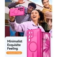 thumbnail image 4 of Funda de teléfono CANSHN para Samsung Galaxy S25 Ultra Hot Pink, 4 of 7