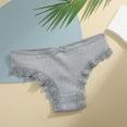 thumbnail image 3 of Mgmyaa Cotton Underwear for Women Lace Abdomen Mid-rise Waist and Hip Lift Comfortable Body Breathable Panties Briefs, 3 of 3