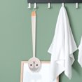 thumbnail image 5 of Unique Bargains 1 Pc Cute Long Handle Bath Brush for Bathroom White, 5 of 7