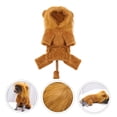 thumbnail image 3 of Minkissy 1Set Golden Flannel Lion Costume Perfect for Dog and Cat Photo Shoots, 3 of 8