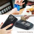 thumbnail image 4 of Case for iPhone 12 5.4 Wallet Case with Card Holder, Slim PU Leather Kickstand, Double Magnetic Clasp and Durable Shockproof Cover, 4 of 6