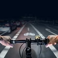 thumbnail image 3 of Hearth & Gear For Bike Holder Classic Brass Bike Hidden Air Under Bike Horn Not Included Rear for Bike Rack Rear Bike Racks for Rechargeable Bike Lights Front And Back Step Cycle Bike Outdoor for, 3 of 6