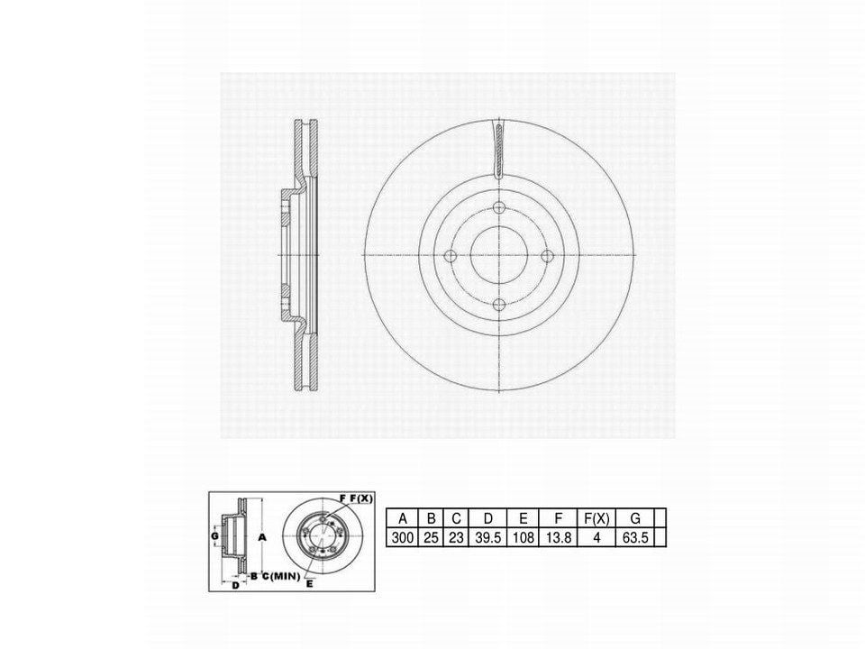 Winstop Brake Kits, Front WSK627, Ford EcoSport 2021-2018