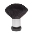 thumbnail image 1 of Plumero para cuello – Cepillo de barbería y salón para eliminar el pelo suelto del escote y las orejas después del corte de pelo, uso profesional y doméstico, cerdas de nailon suave, base vertical, 1 of 5