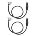 thumbnail image 1 of Cable De Paso XLR, Adaptador De Montaje En Panel Hembra XLR De 3 Pines, Para Micrófonos, Luces De Escenario, Mezcladores, Amplificadores, Monitores De Estudio, Altavoces, 1 of 7