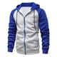 thumbnail image 1 of Men's Winter Hooded Polka Dot Casual Sports Cardigan Sweatshirt Long Sleeves XL, 1 of 4