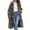 Coffee, variant on ZACPNCV Womens Ladies Warm Faux Furry Jacket Winter Solid Turn-Down Collar Outerwear Coffee