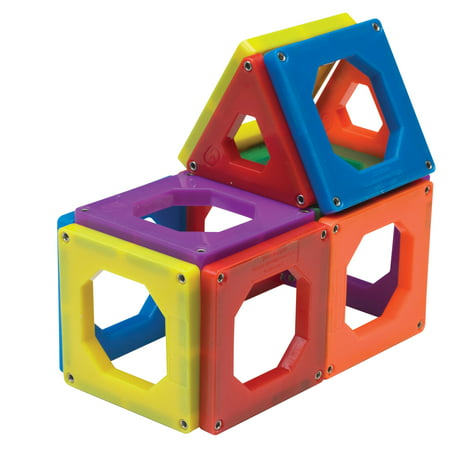 Discovery Kids  24-piece Magnetic Tile Set