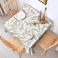 thumbnail image 3 of Floral 52" Square Waterproof Tablecloth, Floral Print Polyester Table Cover, 3 of 6