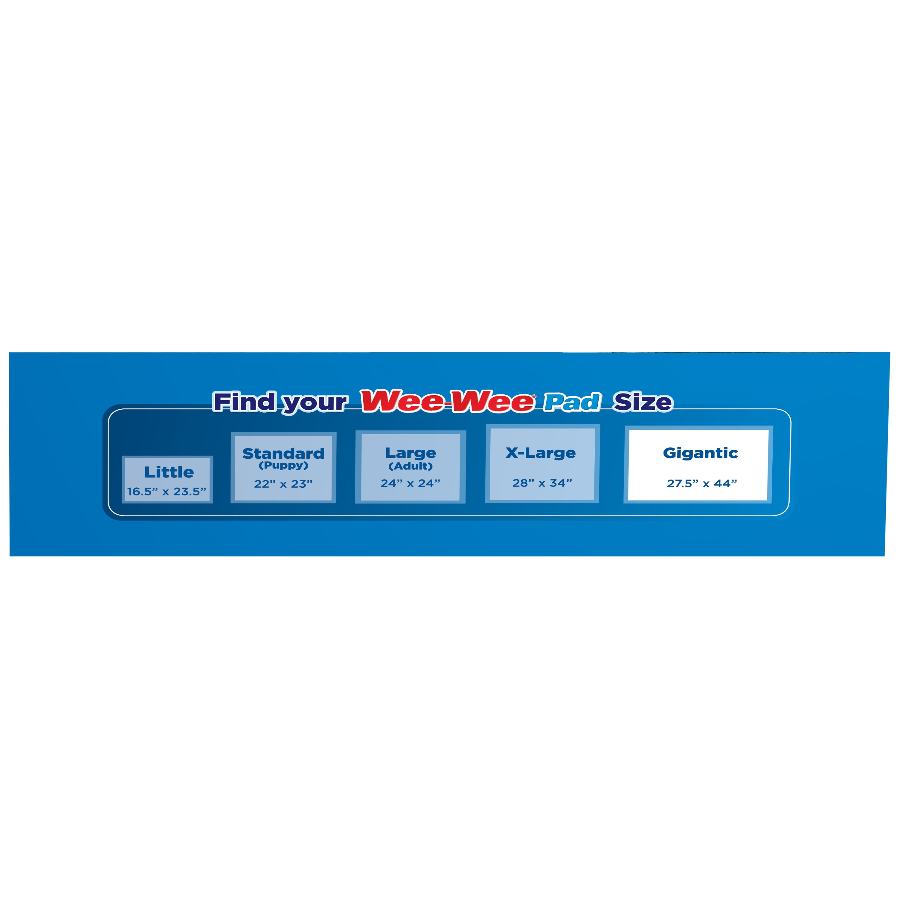gigantic wee wee pads
