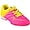 Pink/Yellow, variant on Vizari Kids Liga Indoor Soccer Shoes For Boys and Girls- Pink/Yellow - 5