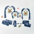 thumbnail image 2 of MASRIN Matching Pjs For Family Christmas Pajamas for Family Pjs Matching Set Family Christmas Pajamas Soft Xmas Pajamas Matching Sets Top Pants Christmas Hat Pjs, 2 of 6