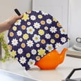 thumbnail image 3 of HELLHERO Keep Warm Polyester Canvas Teapot Insulated Cosy Daisy Pattern Lightweight Tea Cosy for for Tea Pots, 3 of 6