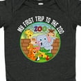 thumbnail image 4 of Inktastic 1st Trip to Zoo Animals Boys or Girls Baby Bodysuit, 4 of 5