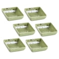 thumbnail image 4 of LEORX Green Synthetic Sauce Dishes for Home Use with Delicate Design and Wide Applications 6 Pieces, 4 of 8