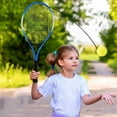 thumbnail image 1 of RUNROTOO Tennis Raquet and Rebound Ball Set for Portable Design in 1 Set, 1 of 8