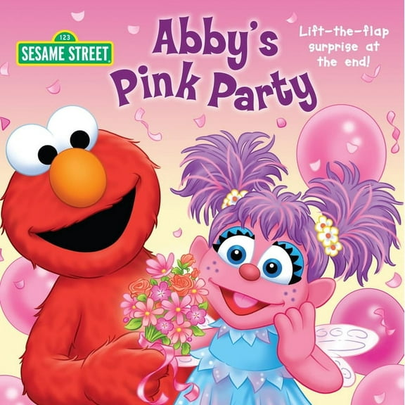 Abbys Pink Party Sesame Street Board Book Naomi Kleinberg