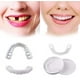 thumbnail image 2 of 12 dentaduras postizas de carilla instantánea, cosmética temporal, sonrisa dentada, superposición alta y baja, aparatos ortopédicos, kit de reparación de blanqueamiento y alisado con mini pinzas, 2 of 5