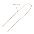 thumbnail image 2 of Unique Bargains 1 Pc Leather and Faux Pearl Handbag Strap for Travelling Light Glod Tone Pink PU Alloy, 2 of 5