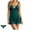 Dark Green, variant on Bovxnpu Women's Nightgowns Sleepshirts Lace Mesh Nightgown Dress Loungewear Sleepwear