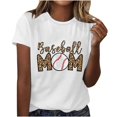 thumbnail image 4 of Birdeem Hauts de Mode pour Femmes Imprimé Manches Courtes Blouse Col Rond T-Shirt Hauts, 4 of 10