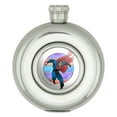thumbnail image 1 of Superman Three Color Sky Round Stainless Steel 5oz Hip Drink Flask, 1 of 4