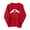 Red A11, variant on Girls Sweatshirts Valentine's Day Cute Printed Long Sleeve Crewneck Casual Pullover Tops Kids Clothes Girls Size 2-8