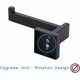 thumbnail image 3 of Toilet Paper Holder Matte Black - Toilet Tissue Roll Holders Dispenser and Hangers Wall Mounted for Bathroom & Kitchen, Stainless Steel Modern Square, 3 of 5