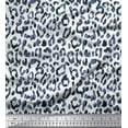 thumbnail image 1 of Soimoi Rayon Crepe Fabric Leopard Animal Skin Print Fabric by Yard 46 Inch Wide, 1 of 3