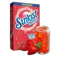 thumbnail image 2 of Sunkist Soda Singles To Go Drink Mix, Strawberry, 12 Boxes with 6 Packets Each - 72 Total Servings, Non-Carbonated and Sugar-Free, 2 of 7