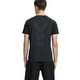 thumbnail image 5 of Camisetas de entrenamiento negras para hombre, camiseta deportiva de manga corta de secado rápido y rendimiento, camiseta informal y transpirable, 5 of 6